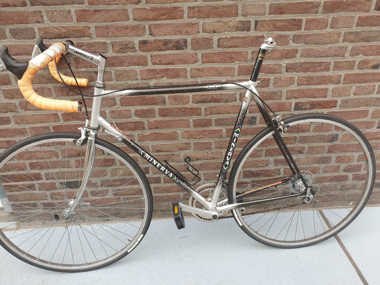 Vintage Minerva racefiets staal maat58, Ophalen of Verzenden, Gebruikt, Overige merken