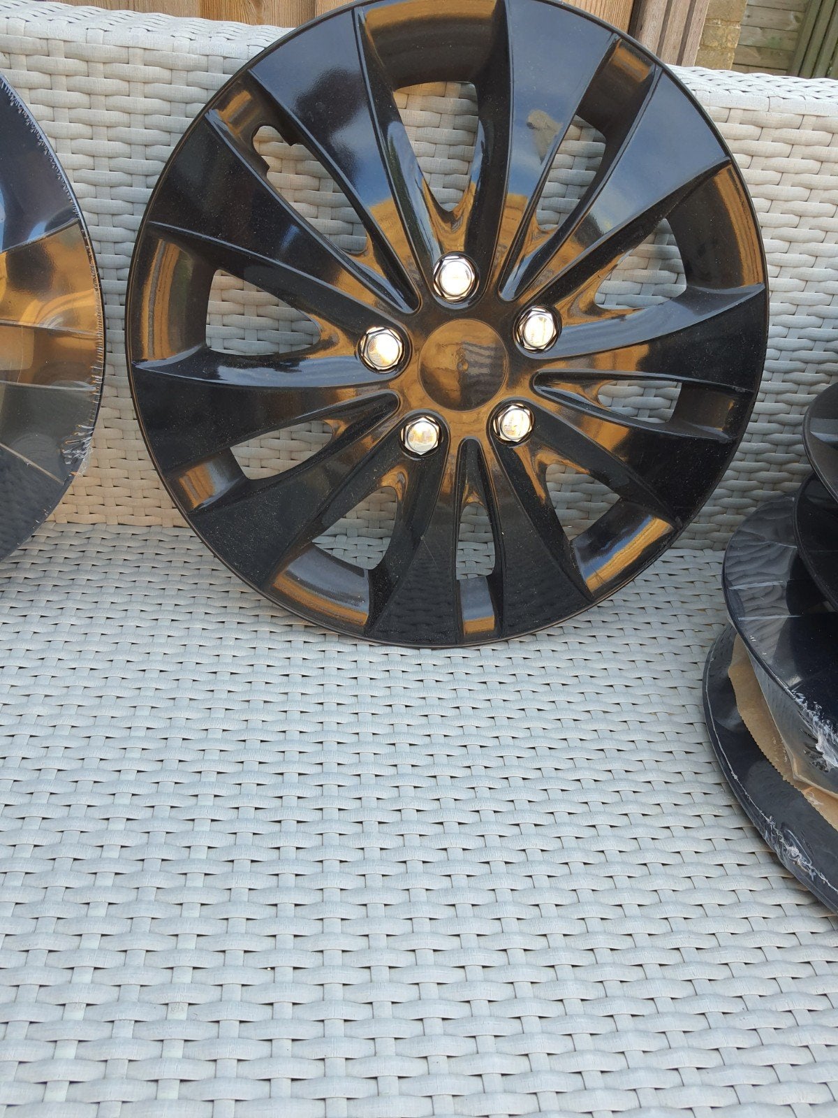 wieldoppen  15"inch, Auto diversen, Wieldoppen, Ophalen of Verzenden, Zo goed als nieuw