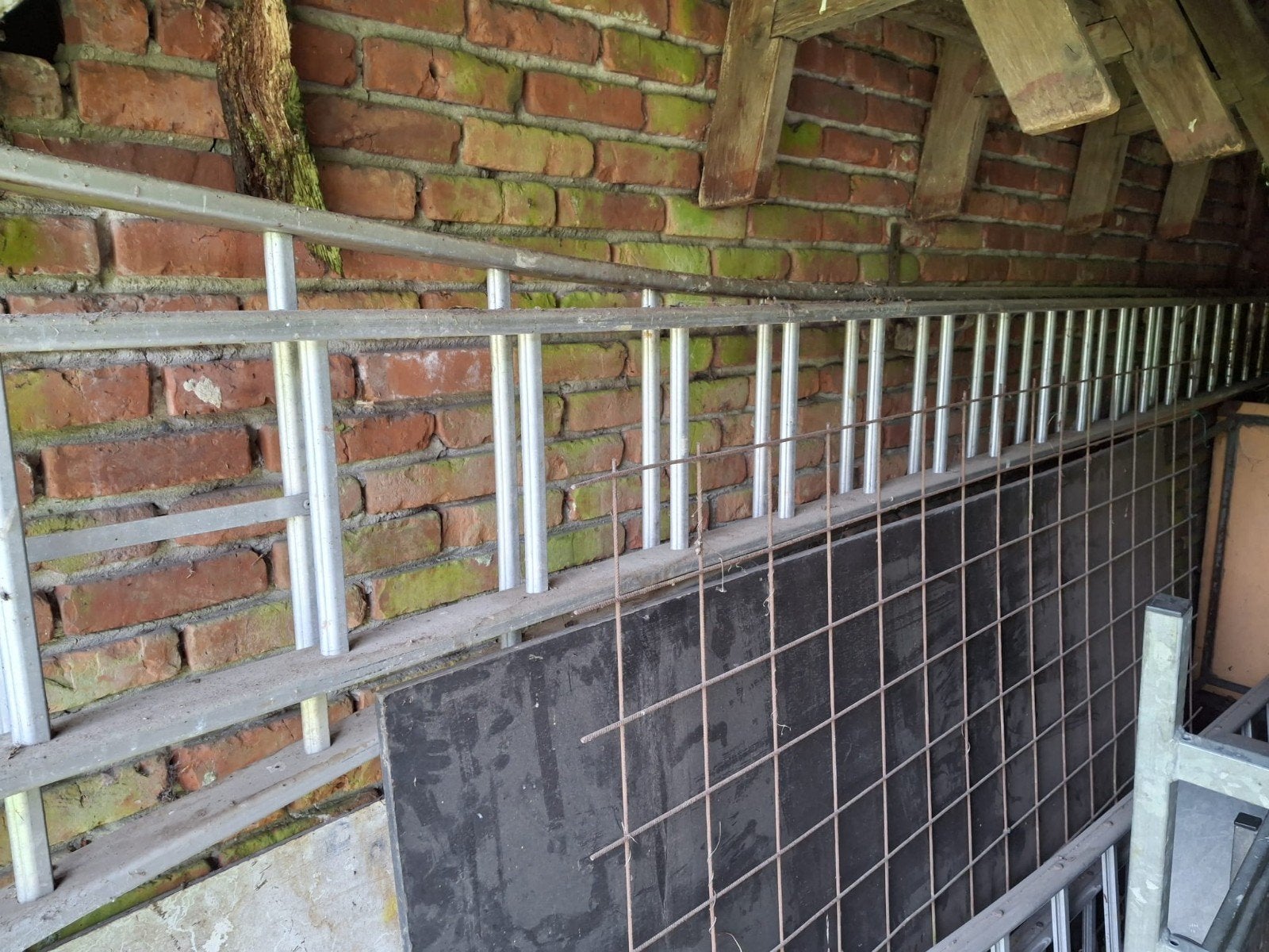 2 delige Aluminium schuifladder, Ophalen, Gebruikt, 4 meter of meer