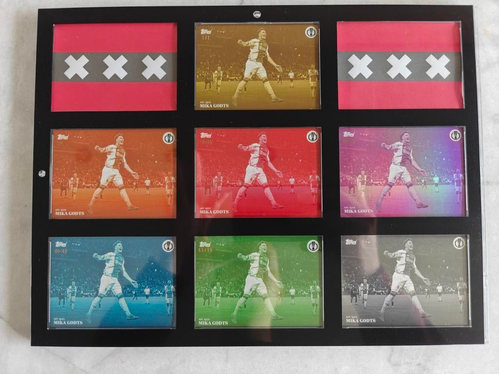 Mika Godts Ajax Topps Simplicidad Rainbow, Ophalen of Verzenden, Nieuw, Ajax, Spelerskaart