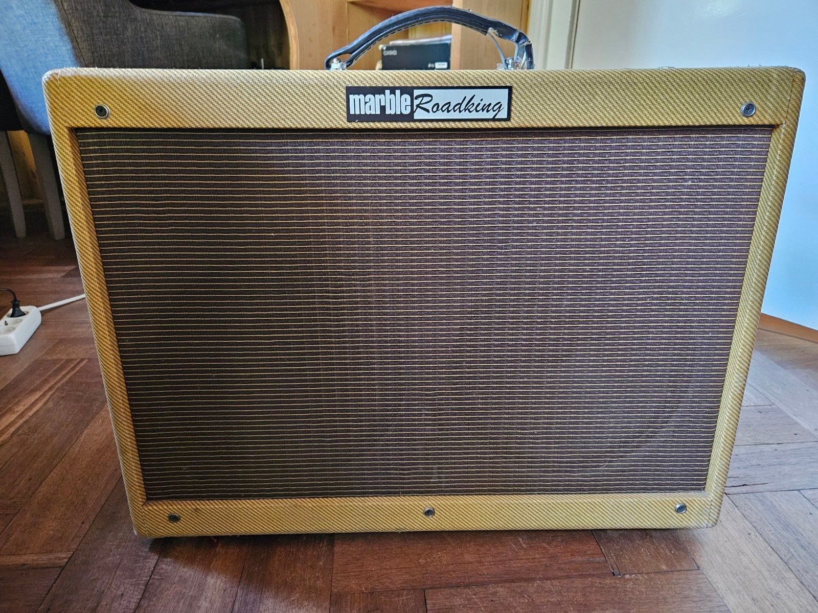 Marble Road King 50w made in NL - tube buizen amp, Muziek en Instrumenten, Ophalen, Gebruikt, Gitaar, 50 tot 100 watt