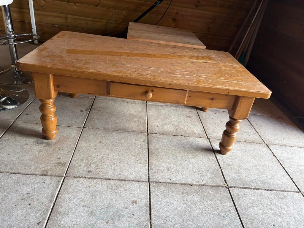 Gratis!! Salontafel, Ophalen, Gebruikt, 100 tot 150 cm, 50 tot 100 cm