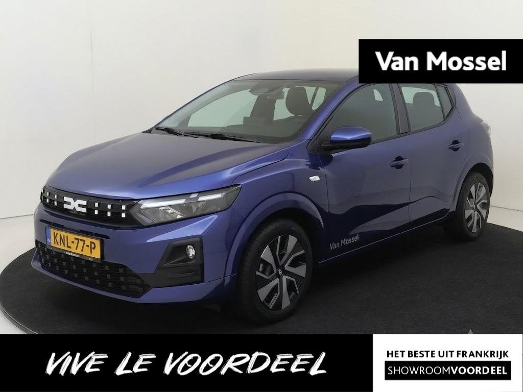 Dacia Sandero 1.0 TCe Limited Edition 100PK | 10'' Inch Medi, Auto's, Dealer onderhouden, 565 kg, Euro 6, Origineel Nederlands