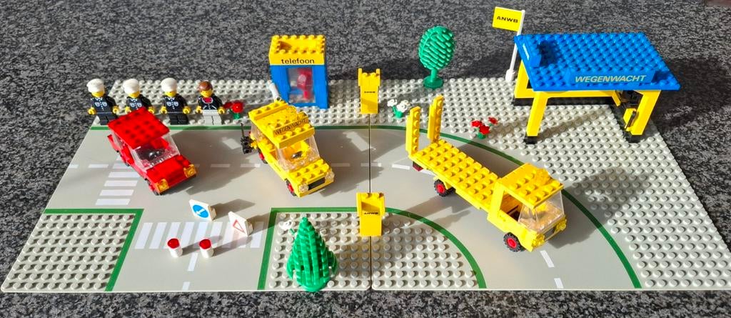 Lego 1590 ANWB Breakdown Assistance, Ophalen of Verzenden, Gebruikt, Complete set, Lego