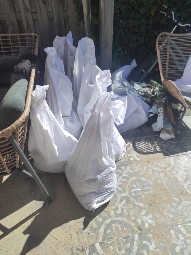 Gratis ophoogzand/speelzand af te halen, Tuin en Terras, Zand, Ophalen, Gebruikt, Ophoogzand