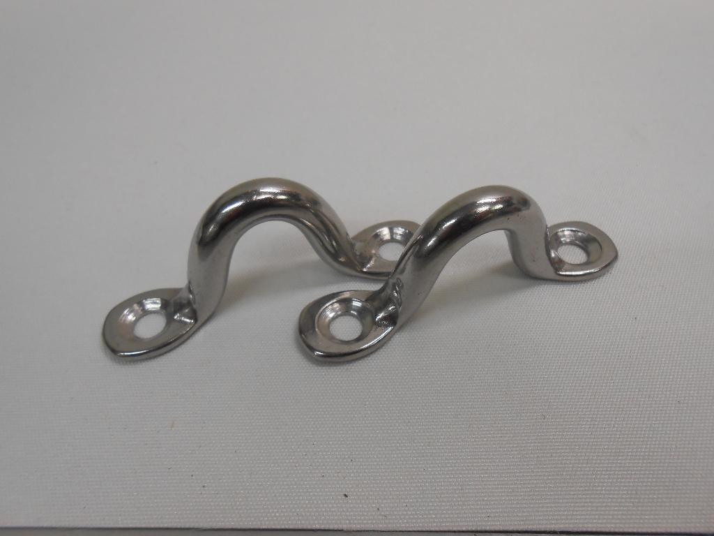 RVS beugels, vlinderogen, rond, voor boten, 5, 6 en 8 mm, Ophalen of Verzenden, Nieuw, Overige typen