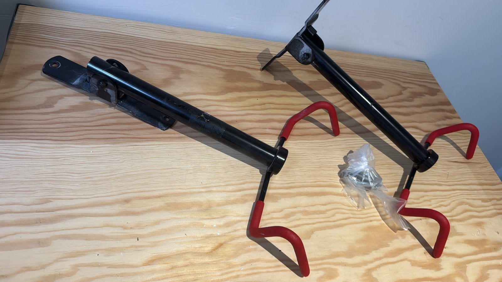 Fiets ophangbeugel voor aan de muur, Ophalen, Gebruikt