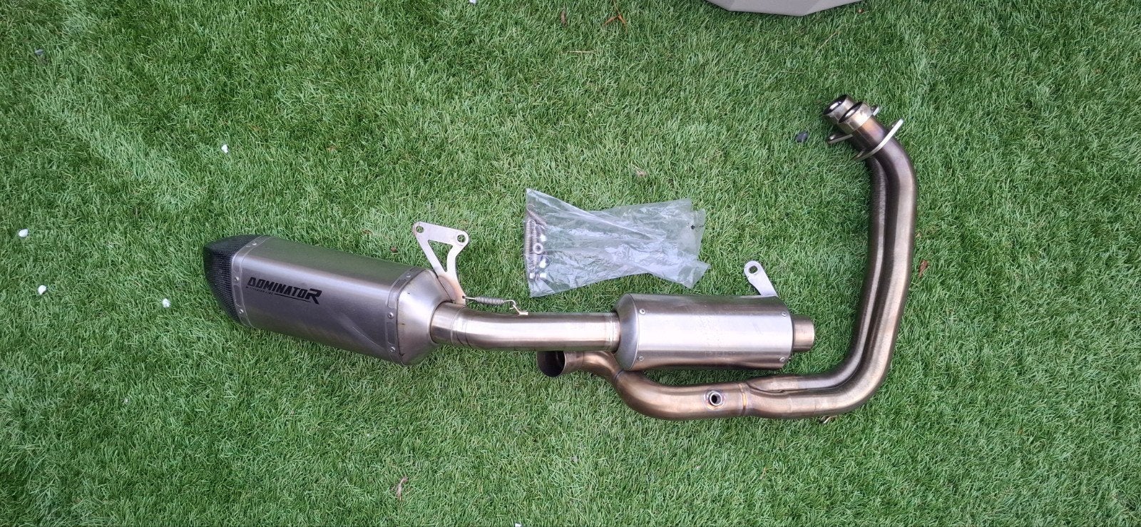 ZGAN Dominator Uitlaat Yamaha Tracer 7 /GT 2020-2024 Full Sy, Ophalen of Verzenden, Gebruikt