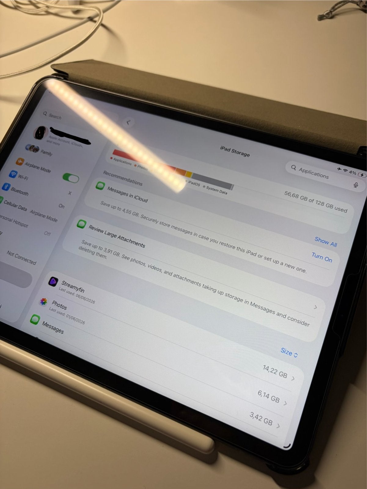 iPad Pro 11 inch (3e gen) 128GB met Apple Pencil, Computers en Software, Apple iPads, 11 inch, Ophalen of Verzenden, Zo goed als nieuw