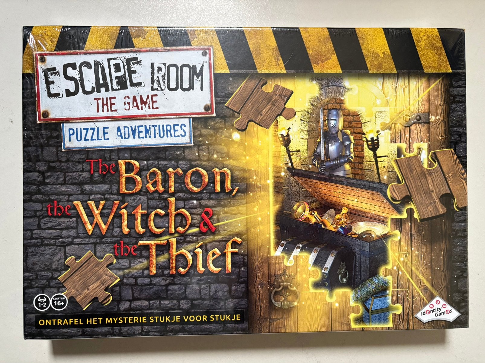 Escape Room the Game puzzel, Hobby en Vrije tijd, Ophalen, 500 t/m 1500 stukjes, Nieuw