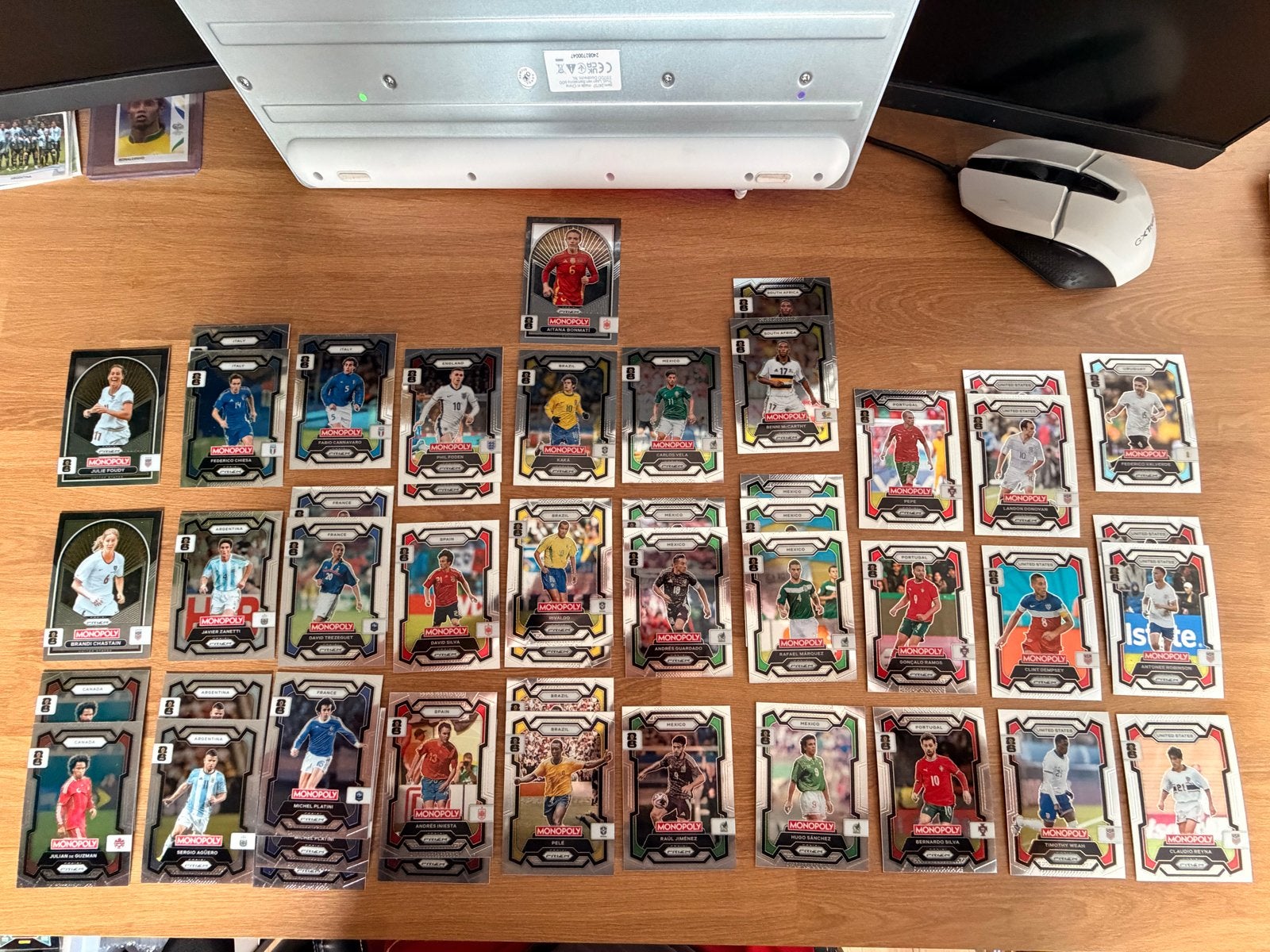 48 stuks:€1 p/s Panini Prizm Monopoly FIFA World Cup 2026, Verzamelen, Ophalen of Verzenden, Nieuw, Overige sporten, Spelerskaart