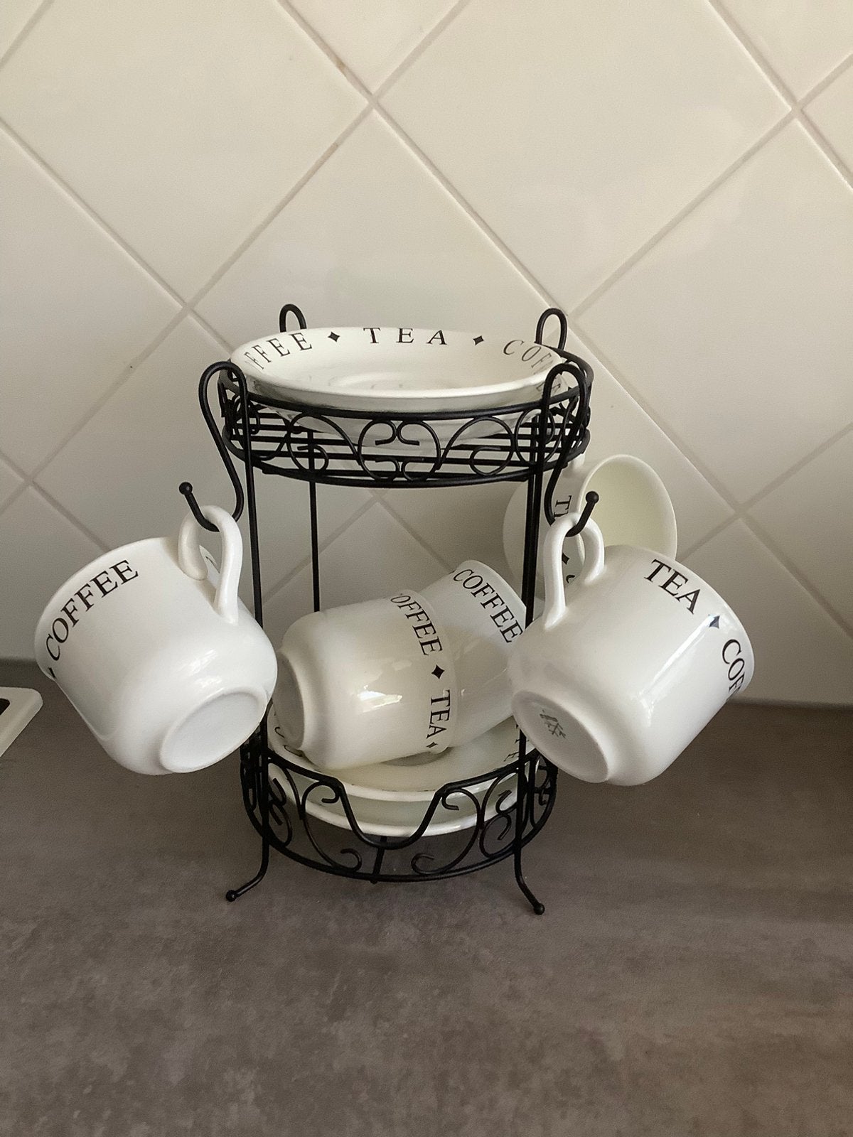 Countryfield koffieset, Huis en Inrichting, Keuken | Servies, Ophalen of Verzenden, Glas, Overige stijlen