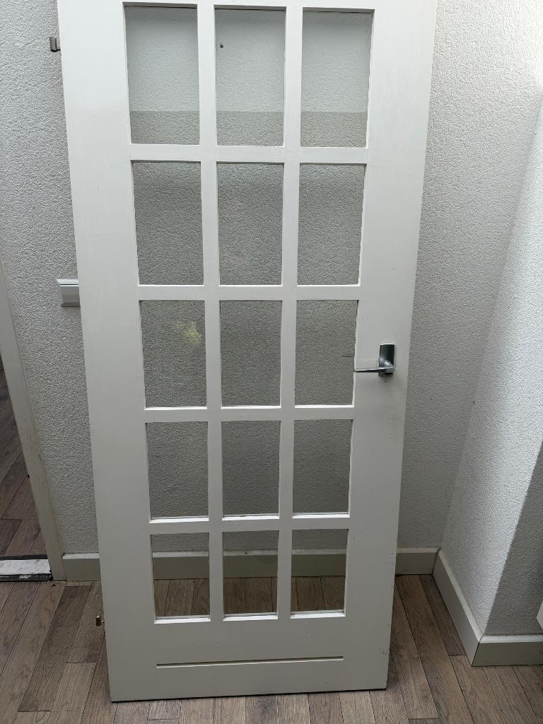 Binnendeur (opdek), Doe-het-zelf en Verbouw, Deuren en Horren, Ophalen, Gebruikt, 80 tot 100 cm, Binnendeur