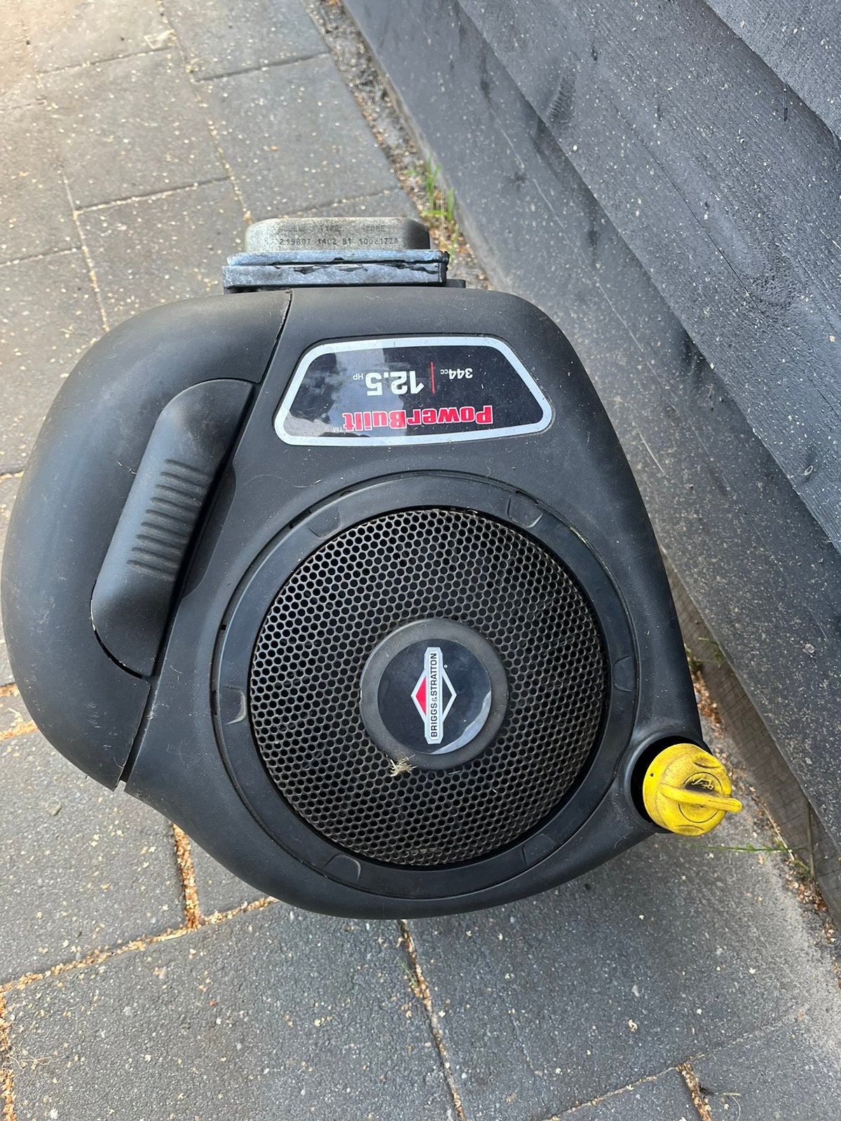 B&S motor 12,5 pk, Ophalen, -, -, Zo goed als nieuw