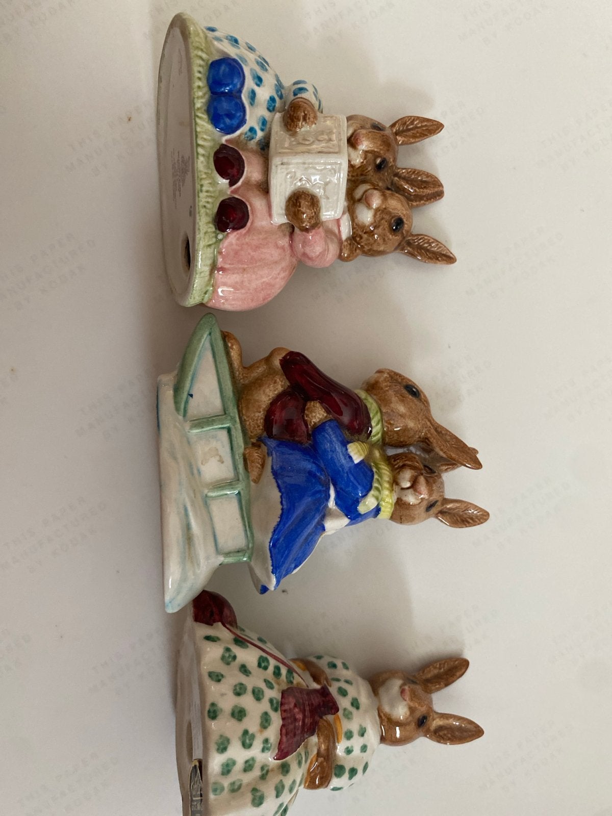 Beatrix Potter beeldjes: Peter Konijn en familie, Ophalen, Zo goed als nieuw