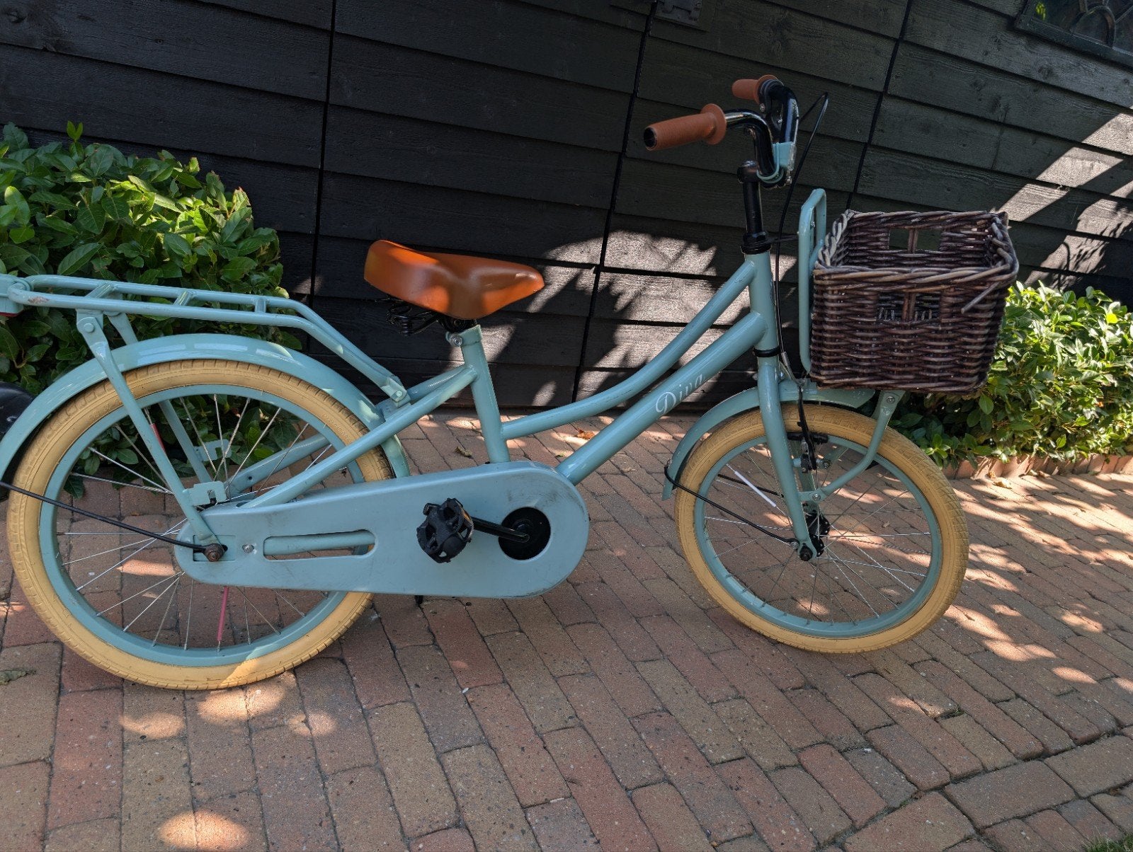 18 inch meisjes fiets, Ophalen, Gebruikt, 18 inch