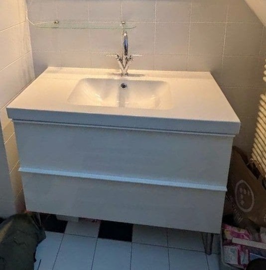 Badkamermeubel Ikea Godmorgon, Ophalen, Gebruikt, 50 tot 100 cm, Minder dan 100 cm