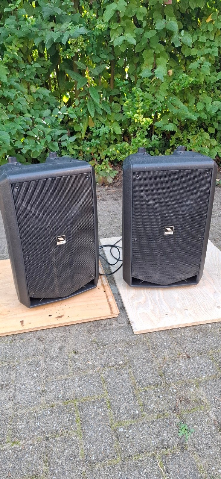 Proel FLASH12HDA Speakerset - Celestion speakers!, Speakerset, Zo goed als nieuw, AUX-ingang, Ophalen