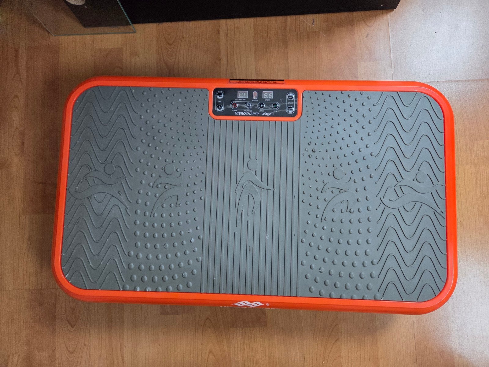 Vibroshaper trilplaat fitness apparaat met afstandsbediening, Ophalen, Zo goed als nieuw, Benen, Krachtstation