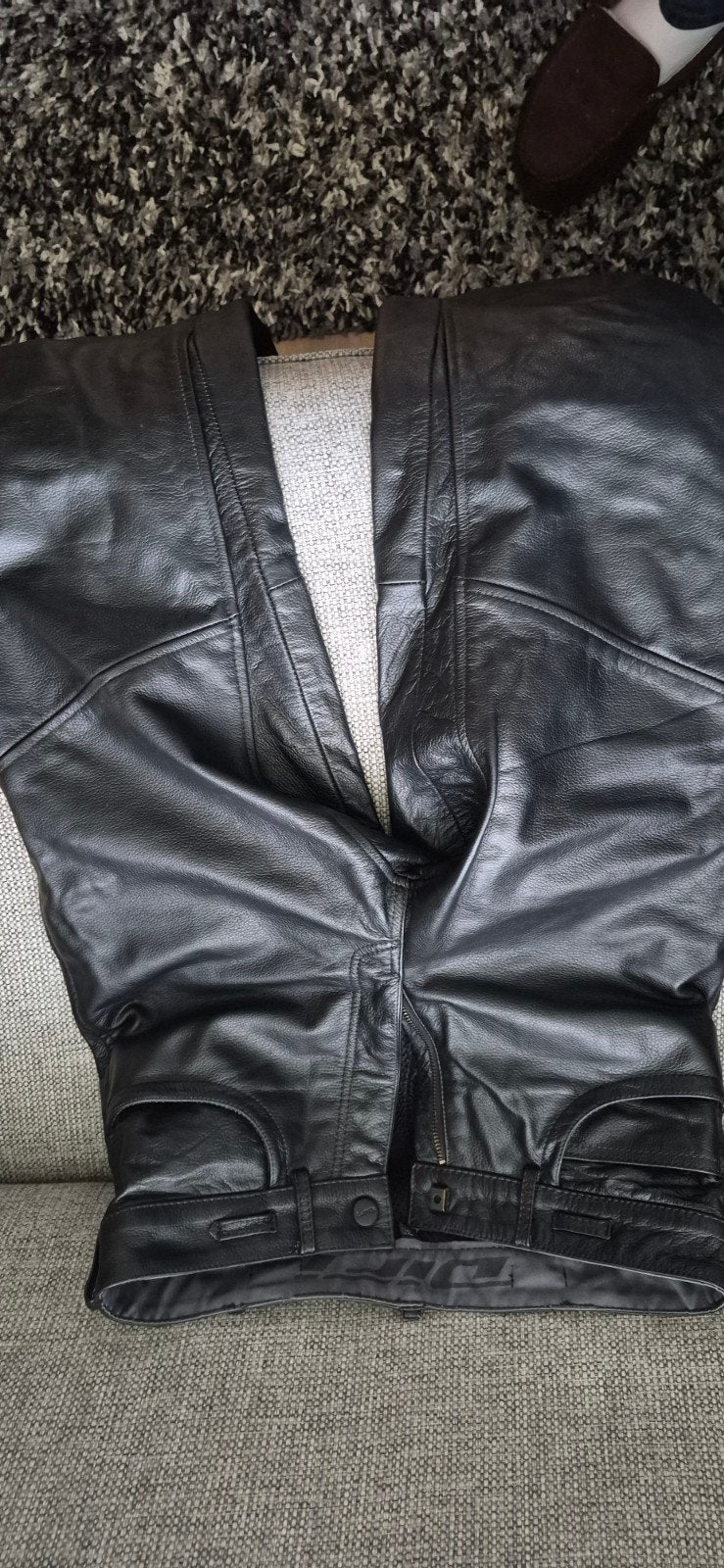 difi leren motorbroek, Motoren, Ophalen of Verzenden, Tweedehands, Heren, Broek | leer
