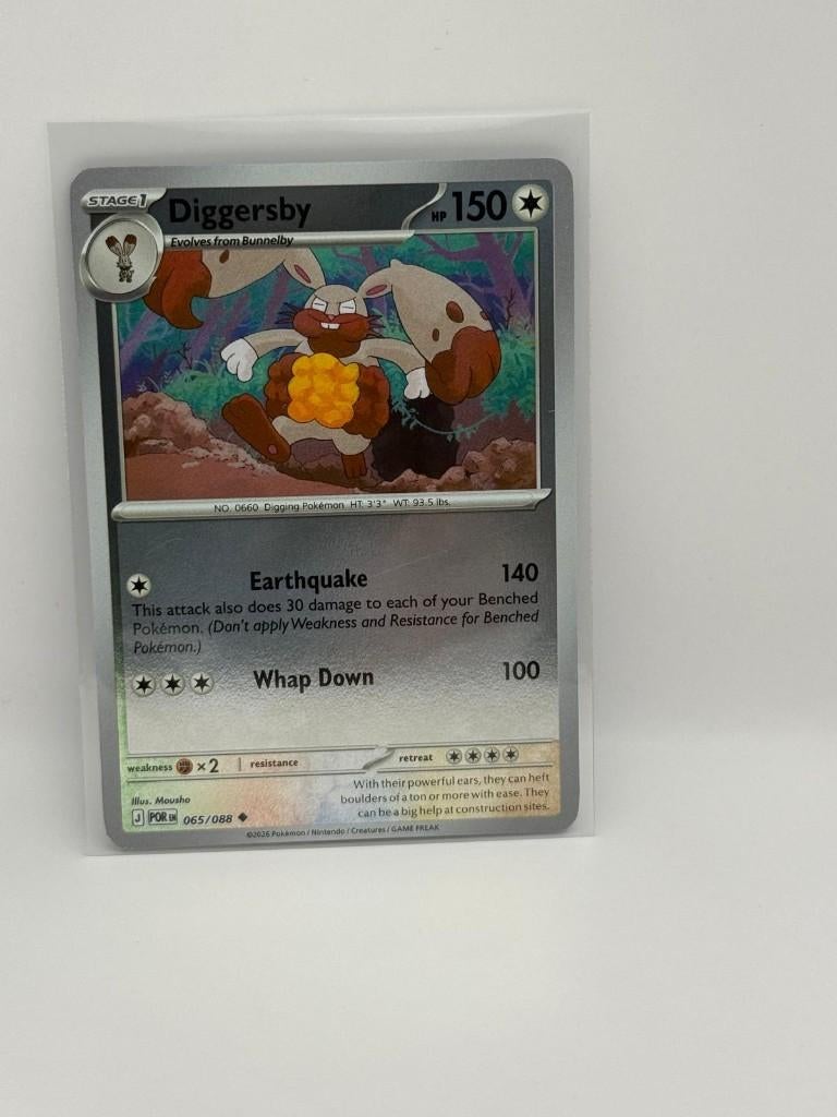 Diggersby [Reverse Holo] #65 Pokemon Perfect Order, Verzenden, Zo goed als nieuw, Losse kaart, Foil