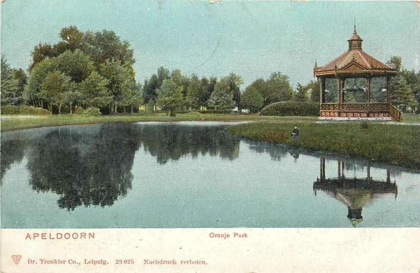 377-027-021 Apeldoorn Oranje Park, Ophalen of Verzenden, Voor 1920, Gelderland