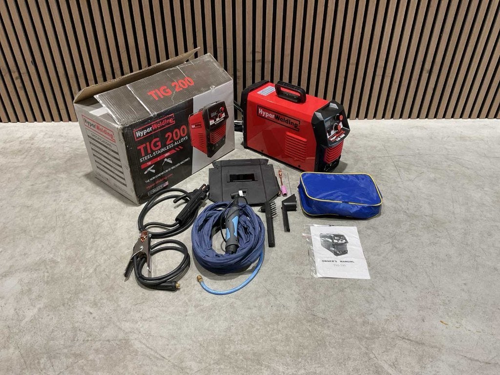 HyperWelding TIG 200 Draad lasmachine nieuw‼️, Ophalen, Nieuw, 150 tot 250 ampère, Tig
