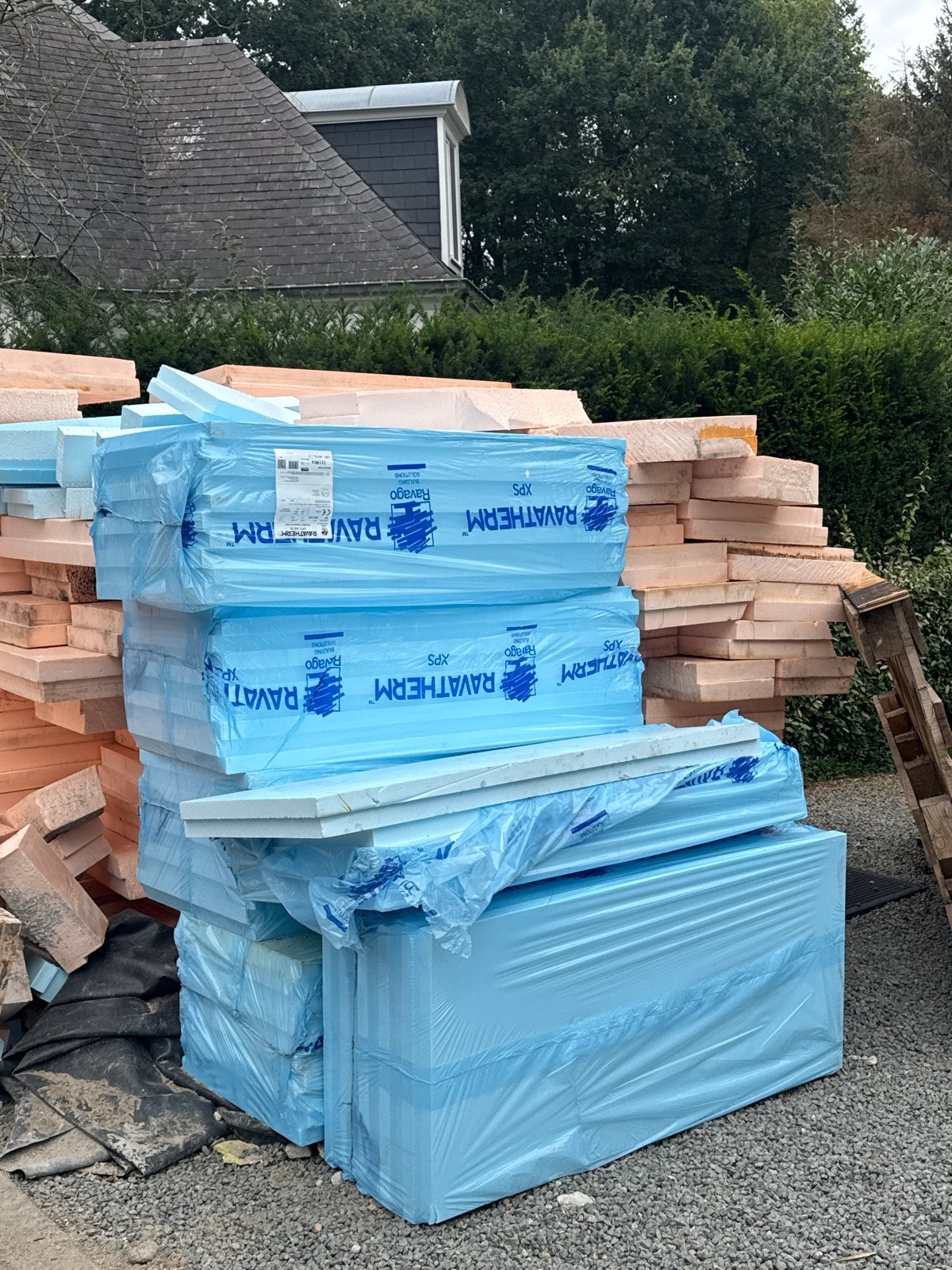 Diverse isolatieplaten: XPS en PIR voor bouwprojecten, Ophalen, Gebruikt, Hardschuim (Pir), 15 m² of meer