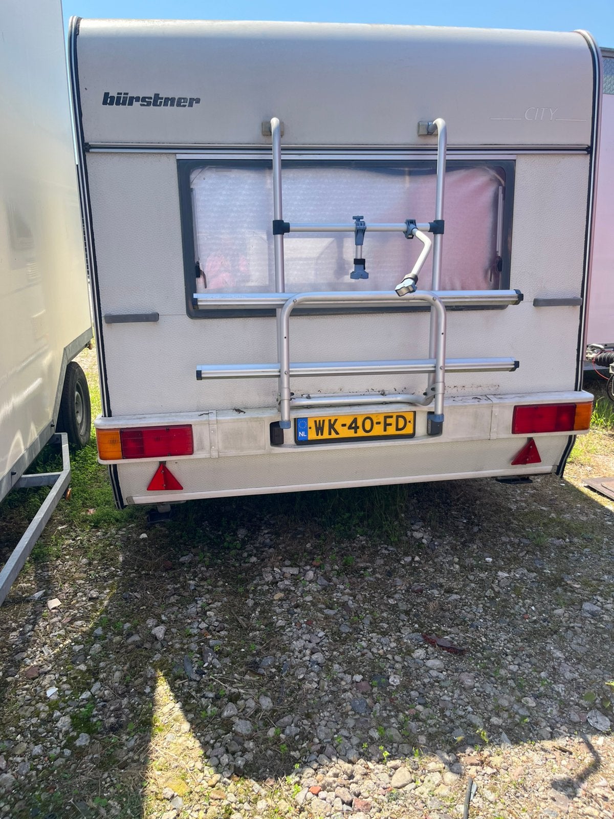 Bürnster 535, Caravans en Kamperen, Bedrijf, Rondzit, Fietsenrek