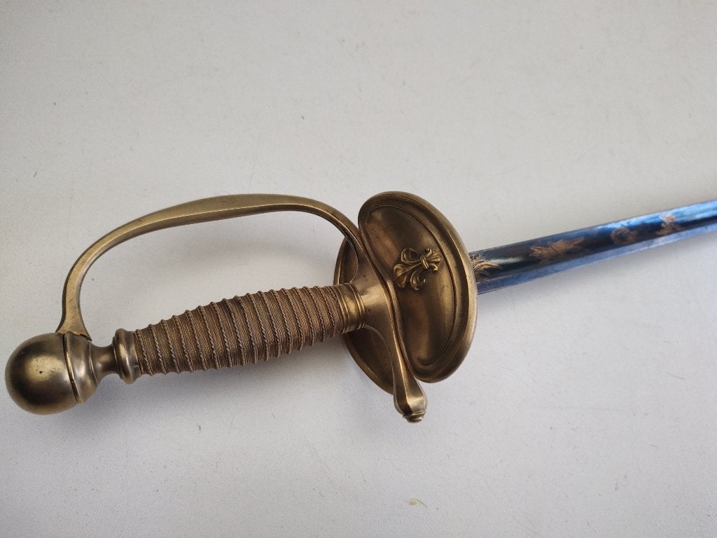 Sabel # 185 -Frankrijk - Epee Fleur de Lys, Verzenden, Landmacht, Overige gebieden, Zwaard of Sabel