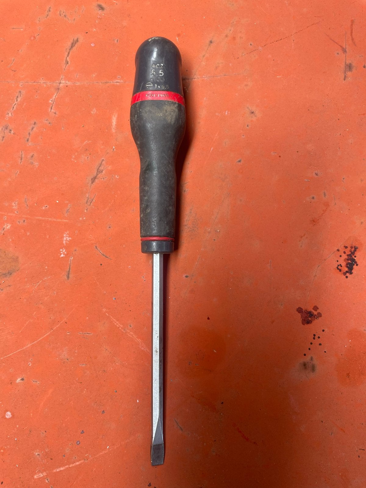 Facom schroevendraaier ACZ 5.5 x 100, Ophalen of Verzenden, Gebruikt, Schroevendraaier, Facom