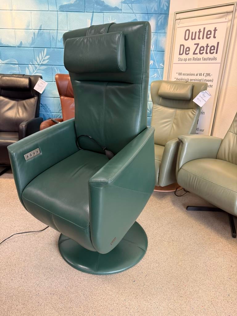 Prominent sta op stoel relax fauteuil gratis bezorging, Ophalen of Verzenden, Zo goed als nieuw, Leer, Ruim  100 kort gebruikte fauteuils in alle kleuren en maten