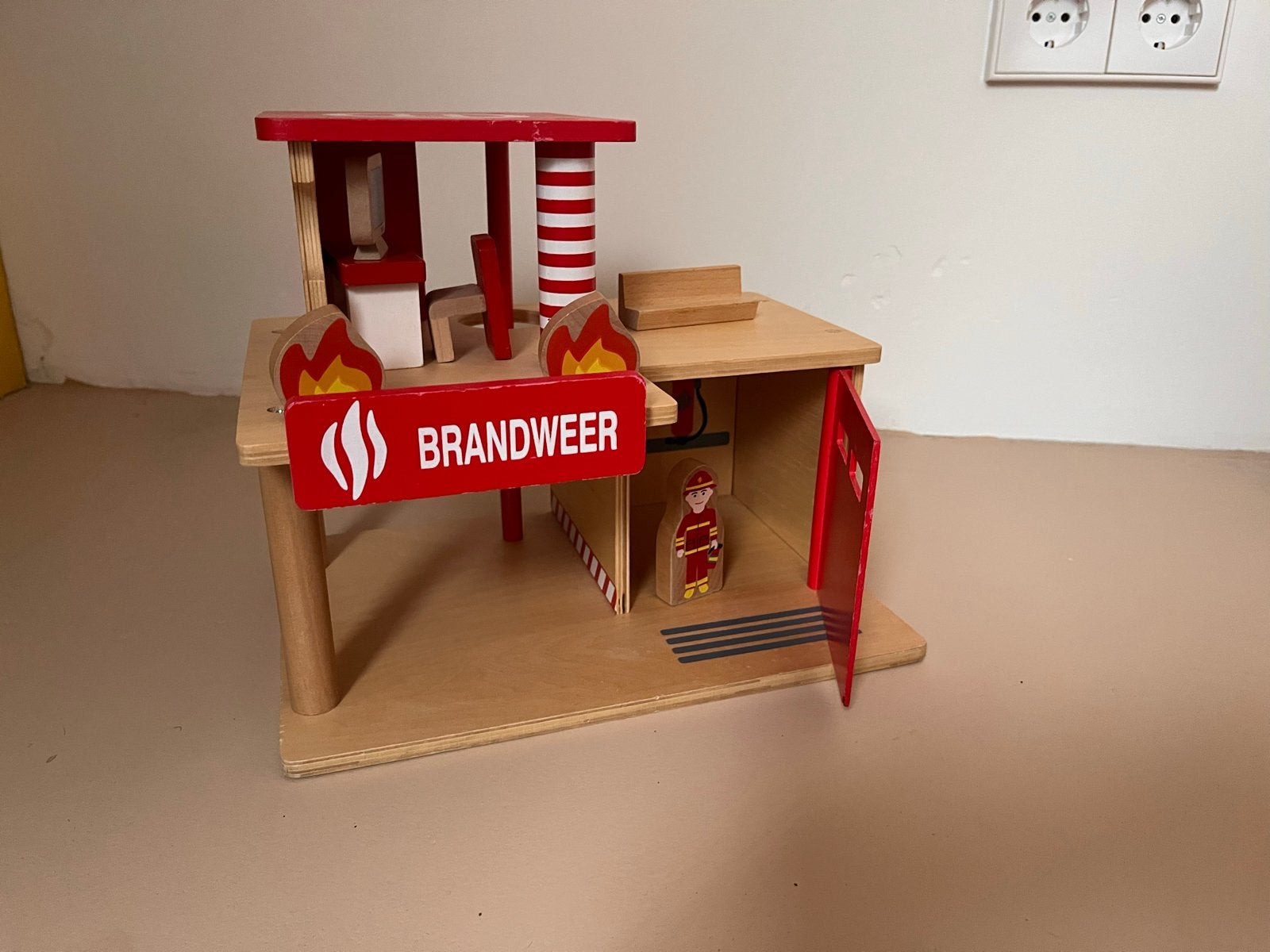 Houten Brandweerkazerne Speelgoed, Ophalen, Gebruikt, Overige typen