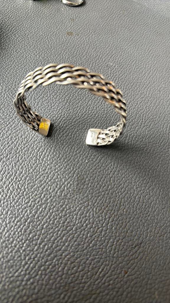 zilveren armband, Sieraden, Tassen en Uiterlijk, Armbanden, Ophalen of Verzenden, Zo goed als nieuw, Zilver