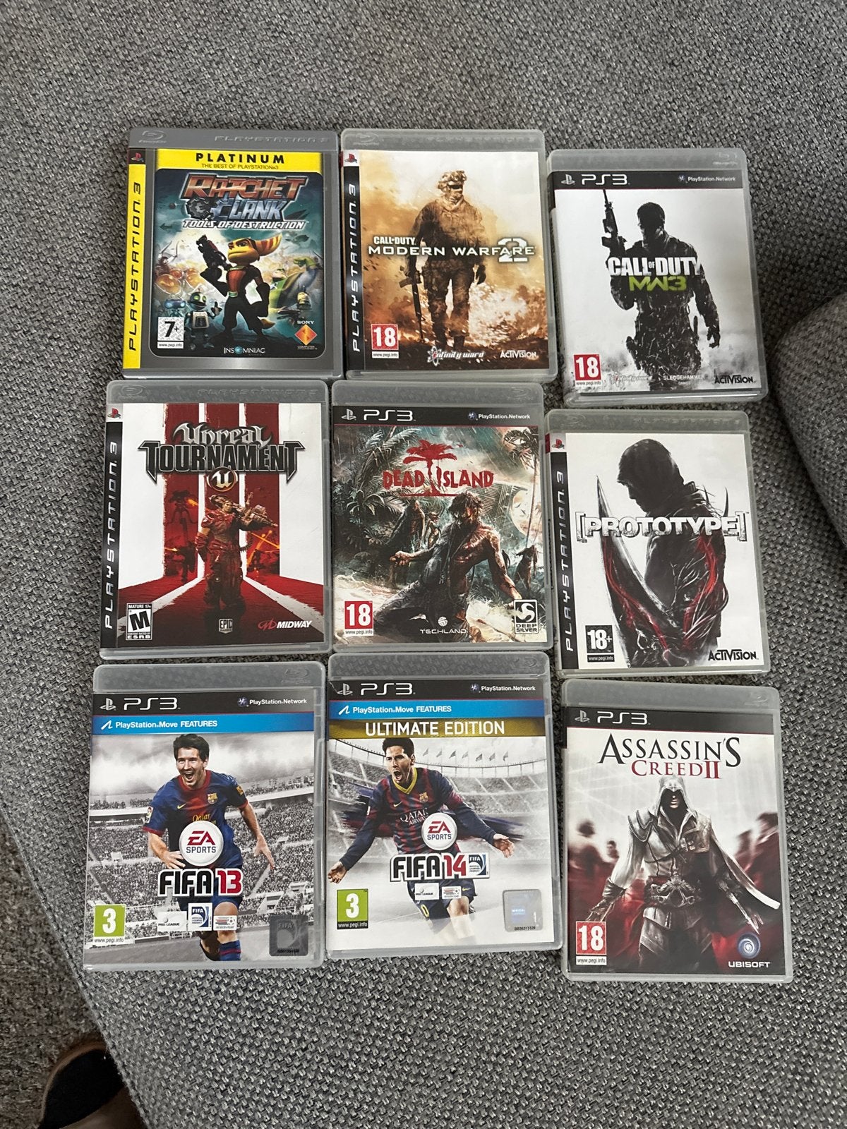 PS3 Games Bundel - Met Boekjes, Ophalen of Verzenden, Gebruikt