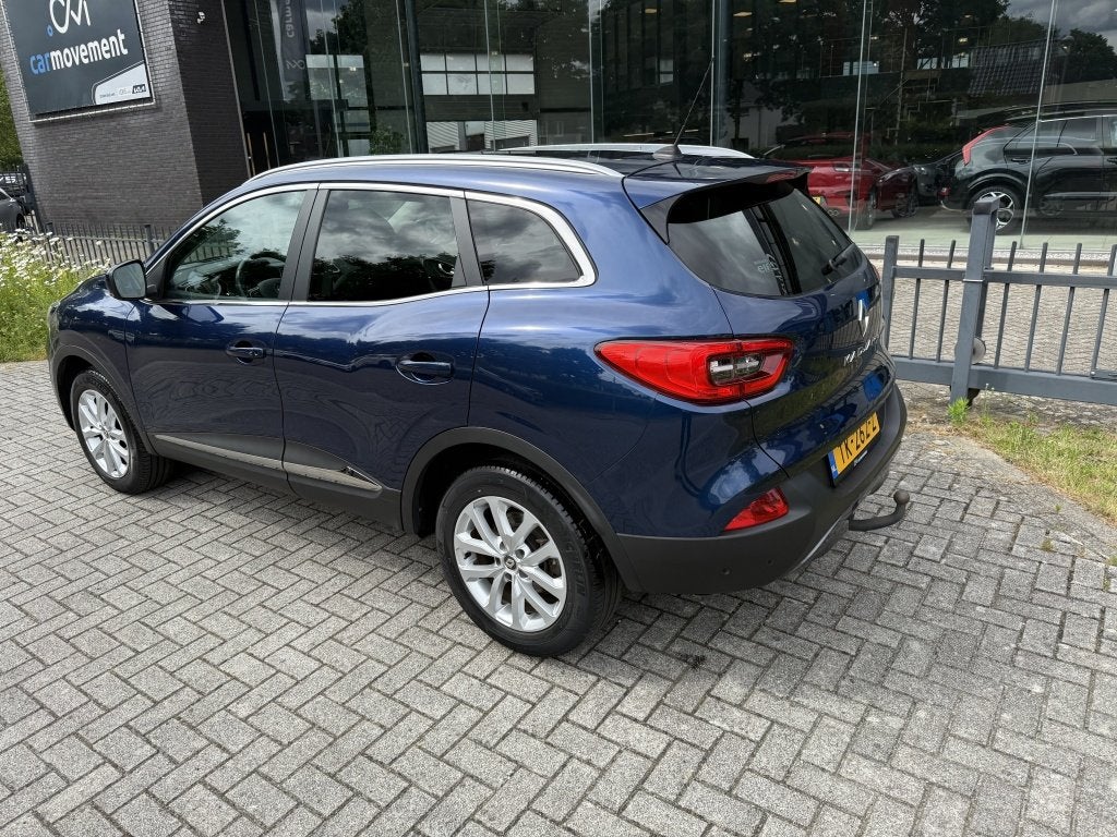 Renault Kadjar 1.2 TCe Intens | Panodak | Navi | Cruise | Ke, Auto's, Renault, Voorwielaandrijving, Kadjar, 4 cilinders, Blauw