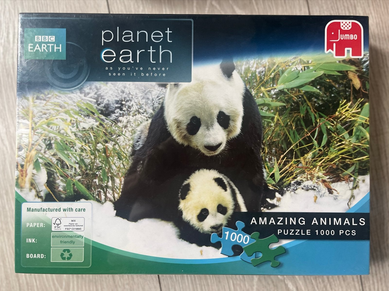 Jumbo BBC Earth Planet Earth Puzzel NIEUW IN FOLIE, Ophalen of Verzenden, Meer dan 50 stukjes, Nieuw, 6 jaar of ouder