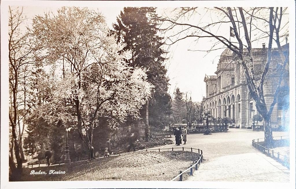 Baden Zwitserland 1929, Ophalen of Verzenden, 1920 tot 1940, Gelopen, Overig Europa