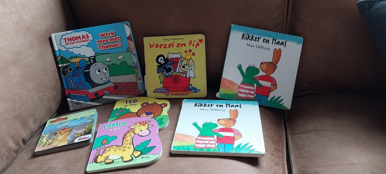 peuterboekjes met harde kaft en dikke kartonnen bladzijden, Ophalen, Gelezen, 1 tot 2 jaar