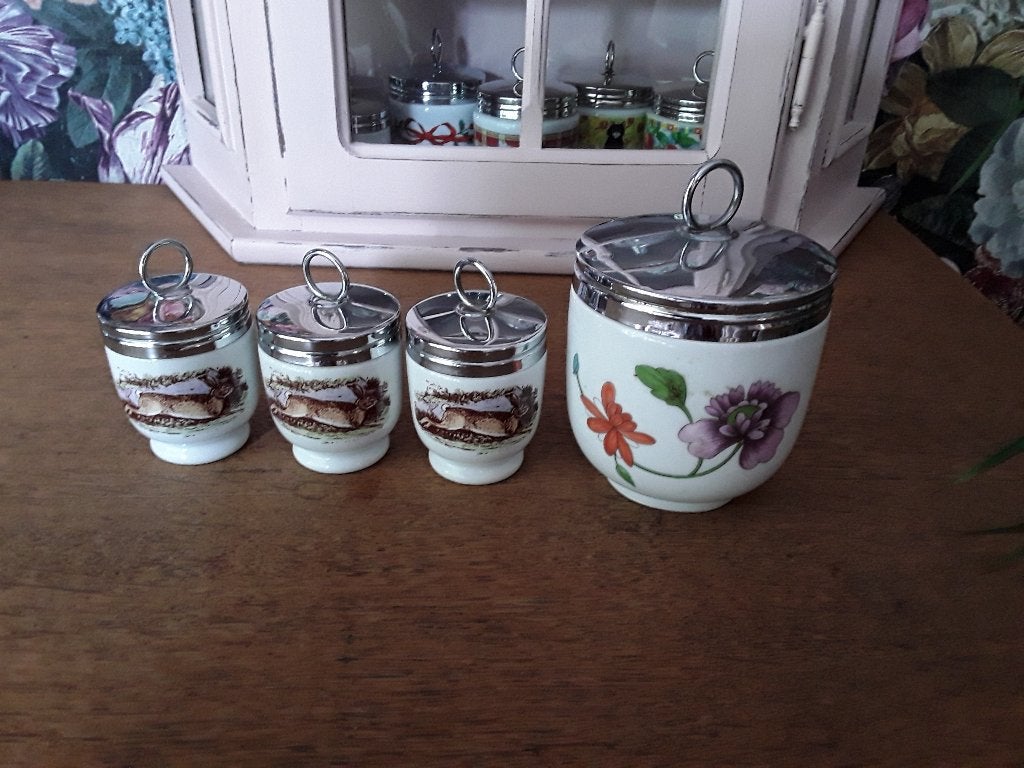 Egg Coddlers. Royal Worcester, Ophalen of Verzenden