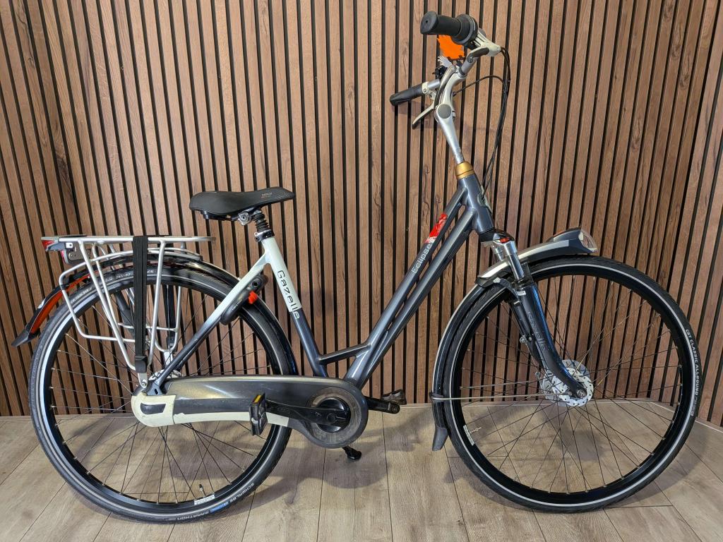 Gazelle Eclipse 28 inch damesfiets framehoogte 49cm, Gebruikt, 47 tot 50 cm, Niet ingevuld, Versnellingen