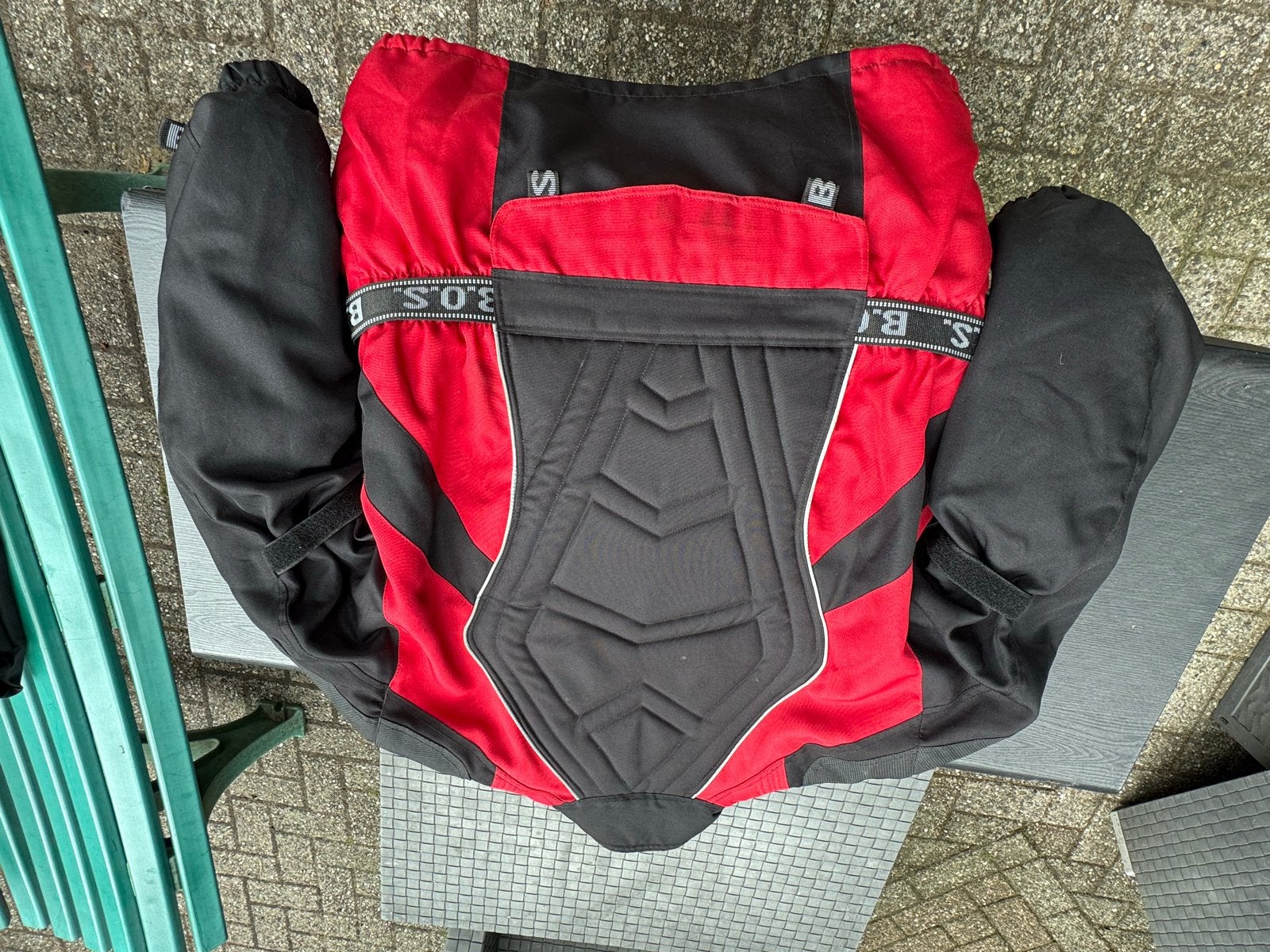 BOS Bikefashion Motorpak (Jas en Broek) - Maat XL/L, Ophalen of Verzenden, Tweedehands, Heren, Combipak