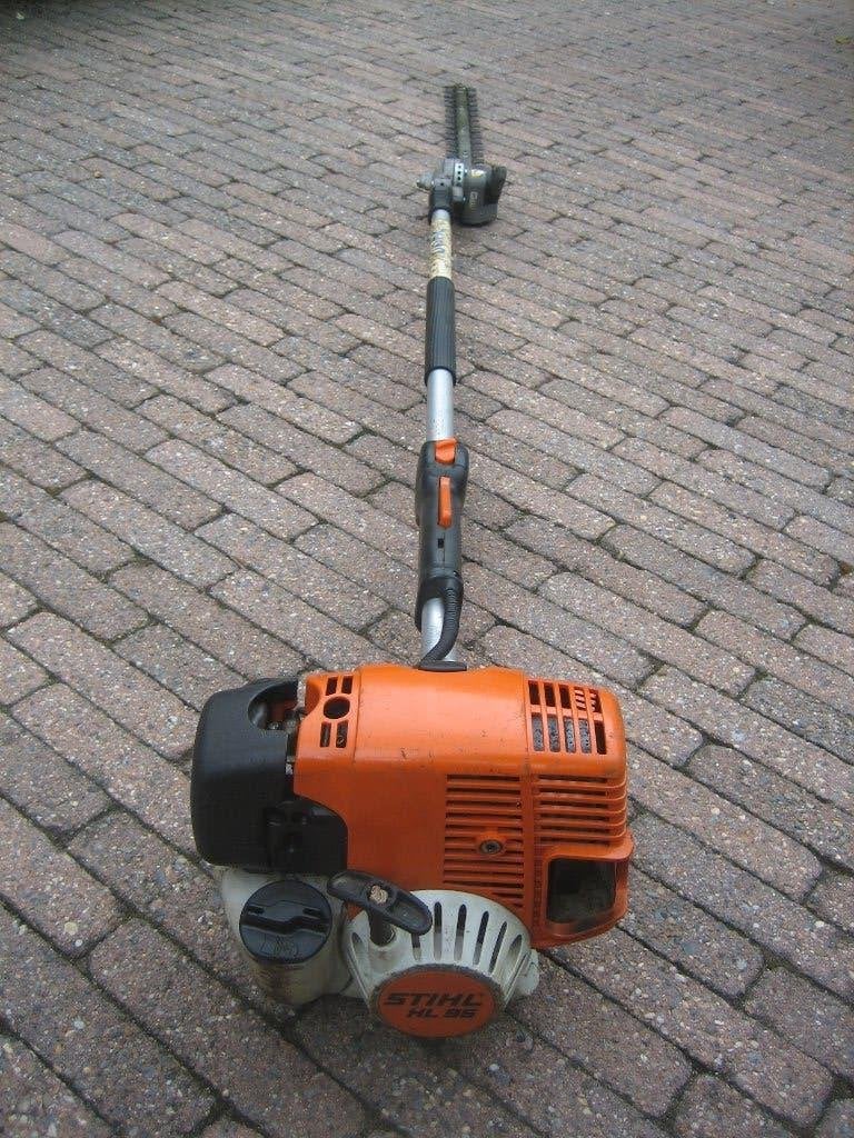 Stihl HL95 K Heggensnoeier Stokheggenschaar Benzine 4-Mix, Ophalen, Gebruikt, Benzine, Stihl
