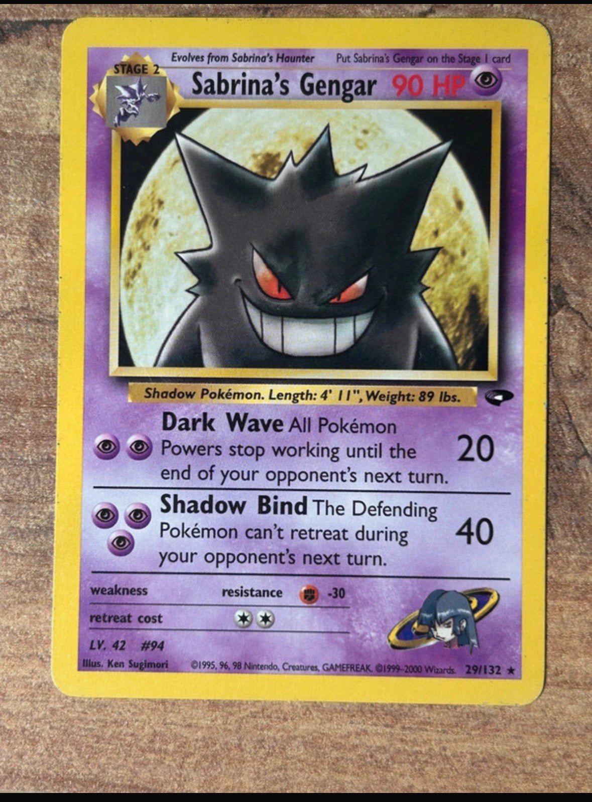 Sabrina’s Gengar, Ophalen of Verzenden, Zo goed als nieuw