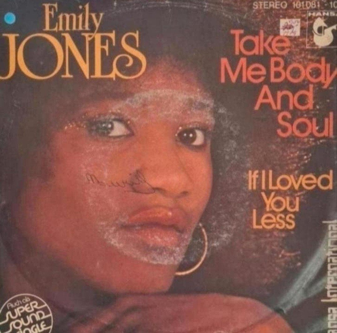 EMILY JONES  - TAKE ME BODY AND SOUL, Ophalen of Verzenden, Gebruikt, Pop