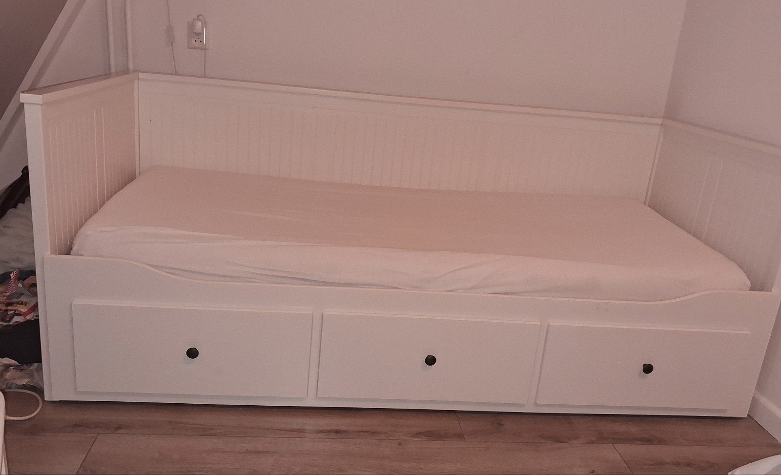 Ikea Hemnes bed incl 2 matrassen 80x200, Ophalen