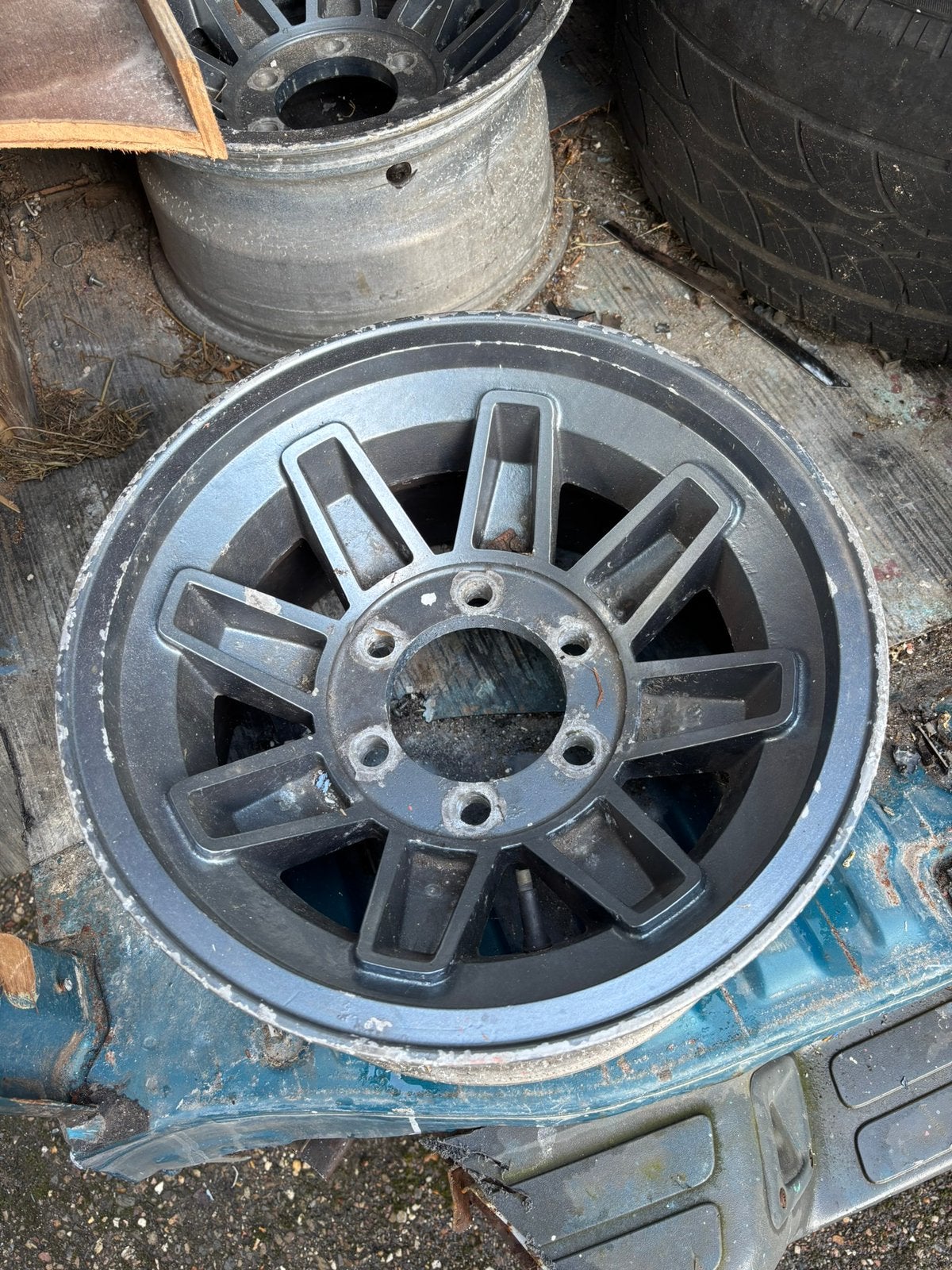 Gebruikte  15 inch velgen  6x5;5 / 6x139,7  GM 6-gaats, Auto-onderdelen, Banden en Velgen, Ophalen, 15 inch, Zomerbanden, Velg(en)