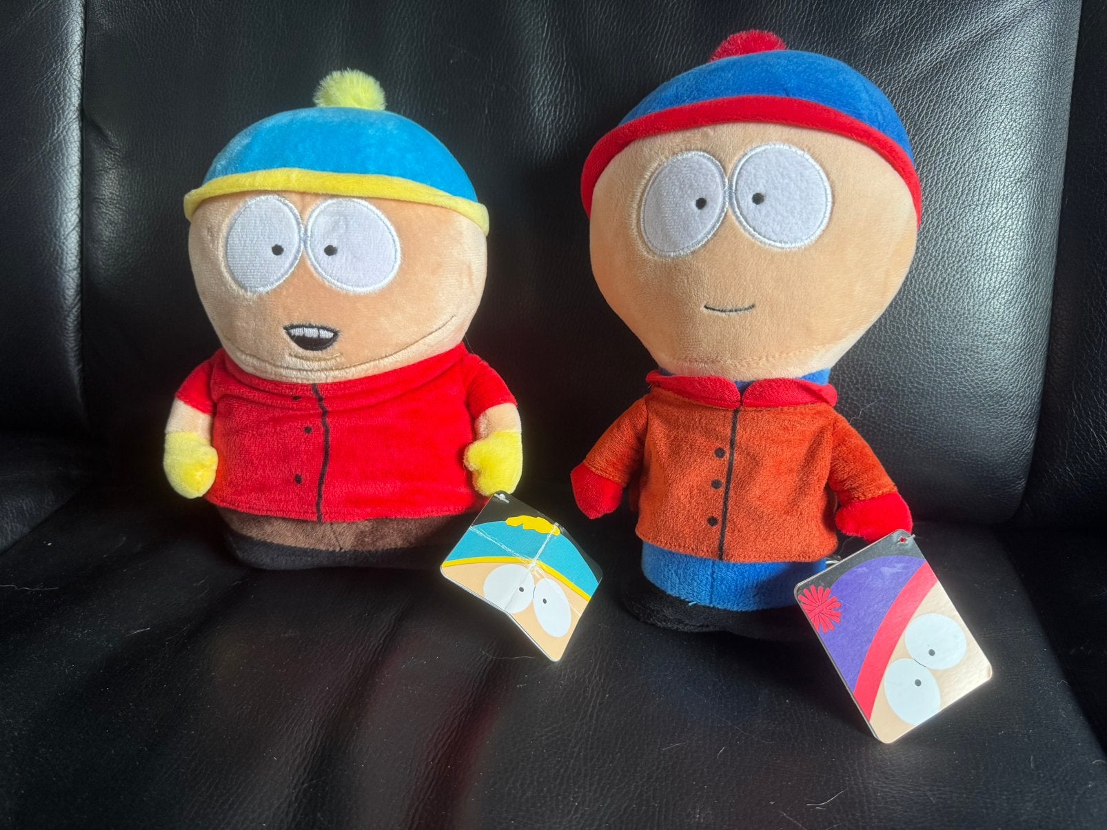 SouthPark poppen Cartman en Stan met echtheidshologram, Ophalen of Verzenden, Nieuw, Actiefiguur of Pop