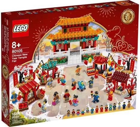 Lego 80105 Chinese New Year Temple Fair, Kinderen en Baby's, Speelgoed | Duplo en Lego, Ophalen of Verzenden, Zo goed als nieuw