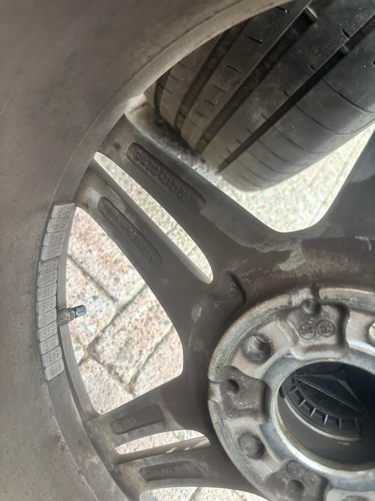Originele Mercedes AMG Breedset Velgen 19 inch, Banden en Velgen, Personenwagen, Zomerbanden, Ophalen